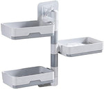 3 Layer Soap Dish Holder For Bathroom Shower And Kitchen