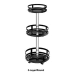 360° Rotatable Metal Storage Organizer