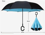 Double Layer Inverted Umbrella Big Size for Rain
