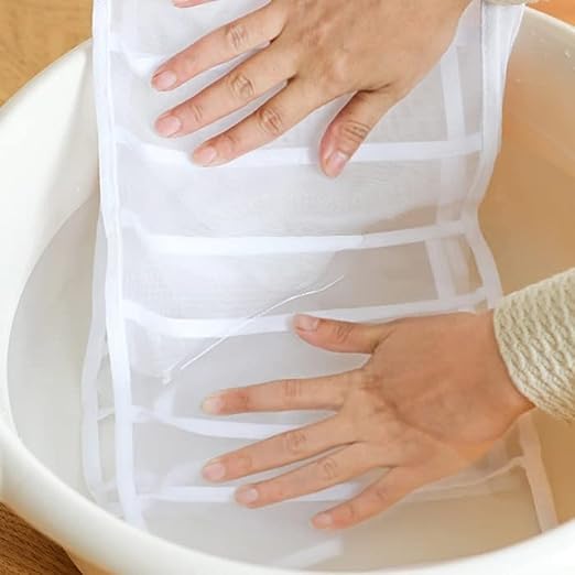 7 Compartment Transparent Clothes Storage Organiser