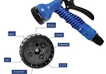 50 Feet Expandable Garden  Pipe for Car Washing, Gardens  with  7 Adjustable Modes