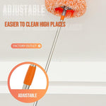 Orange Colour 360° Rotatable Adjustable Cleaning Mop