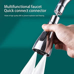 Kitchen Sink Faucet Shower 3 Mode Water Faucet