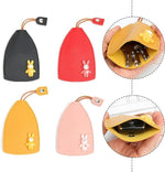 Creative Pull Out Key Case, PU Leather Key Pouch