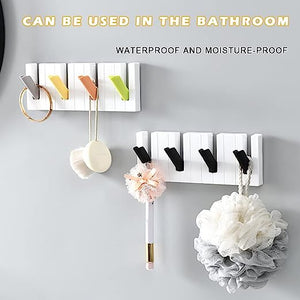 Piano Wall-Mounted Coat Hooks