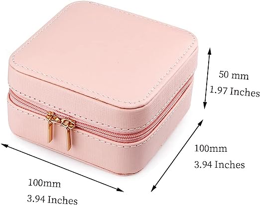 Leather jewellery organisers Box