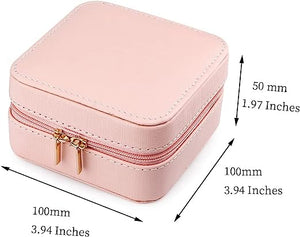 Leather jewellery organisers Box