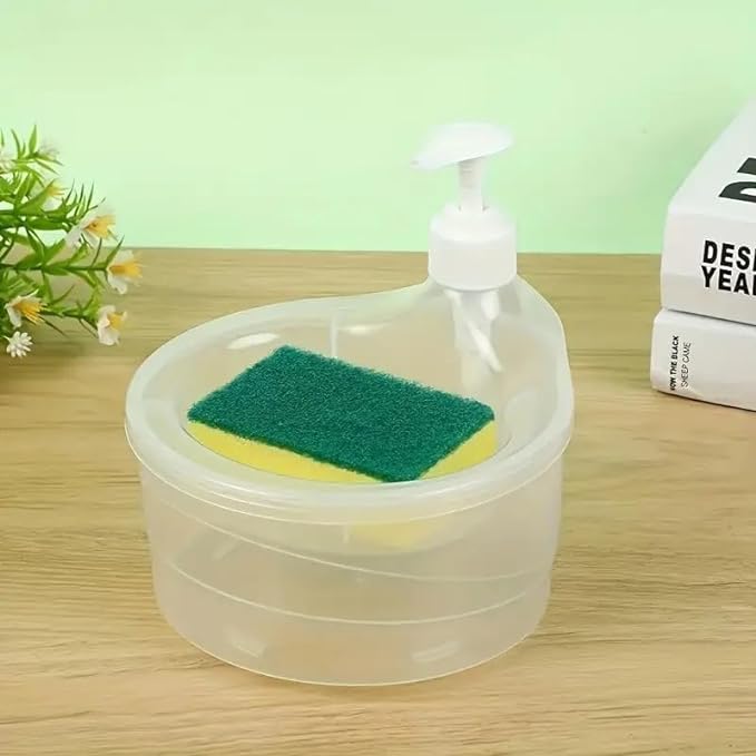 Double Layer Round Liquid soap Dispenser
