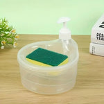 Double Layer Round Liquid soap Dispenser