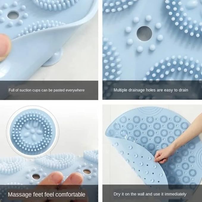 Non Slip Bath Mat with Suction Cups