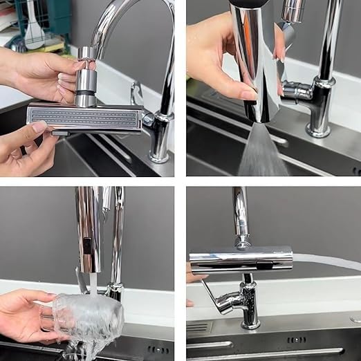 360° Swivelling Waterfall  Kitchen Faucet