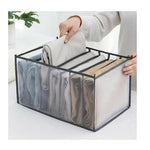 7 Compartment Transparent Clothes Storage Organiser