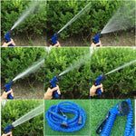 50 Feet Expandable Garden  Pipe for Car Washing, Gardens  with  7 Adjustable Modes