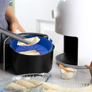 Silicone Air Fryer Basket  ( 2 Piece Big size)