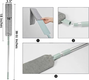 Microfiber Duster Dust Brush(MOP)  with Extension Pole