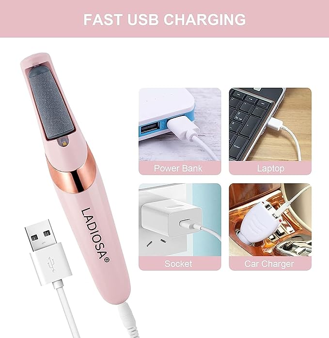 Callus Remover Rechargeable Pedicure Tool for Dead Skin
