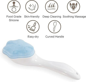 Face Cleansing Brush Soft Silicone Face Wash Brush