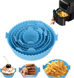 Silicone Air Fryer Basket  ( 2 Piece Big size)