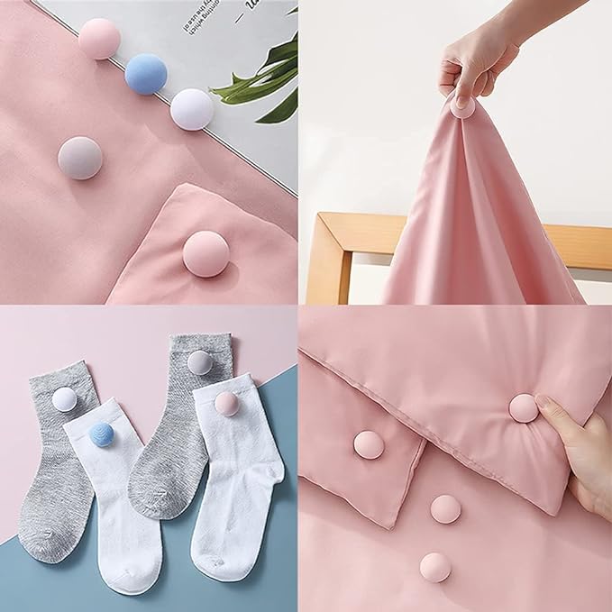 Mushroom Shape Duvet Clips for Comforters