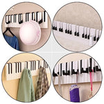 Piano Wall-Mounted Coat Hooks