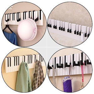 Piano Wall-Mounted Coat Hooks