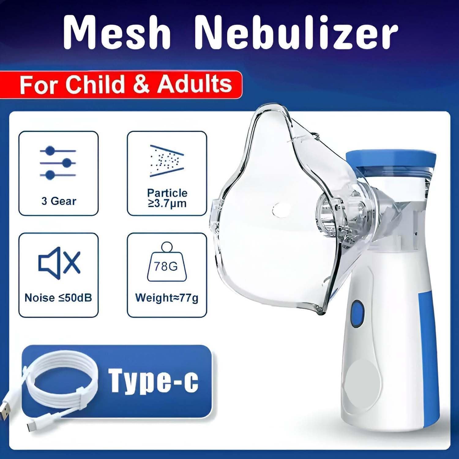 Nebulizer portable Machine for  Kids