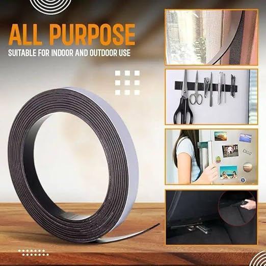 Magnetic Tape Self Adhesive (3M-1CM)