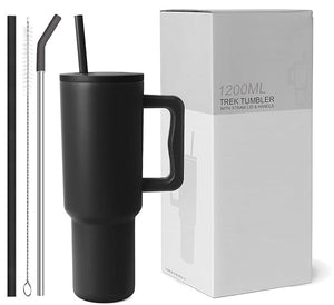 Stainless Steel Tumbler with lid and Straw 1000ML Cup