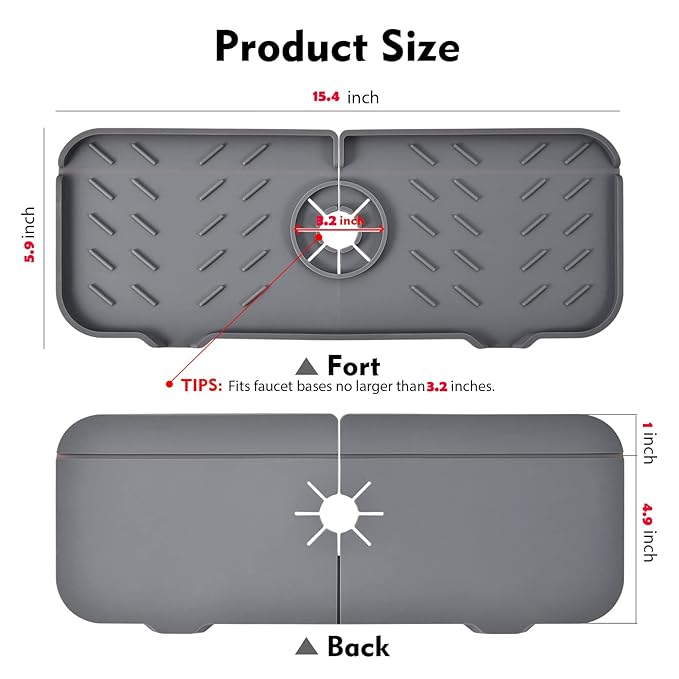 Kitchen Sink Splash Guard