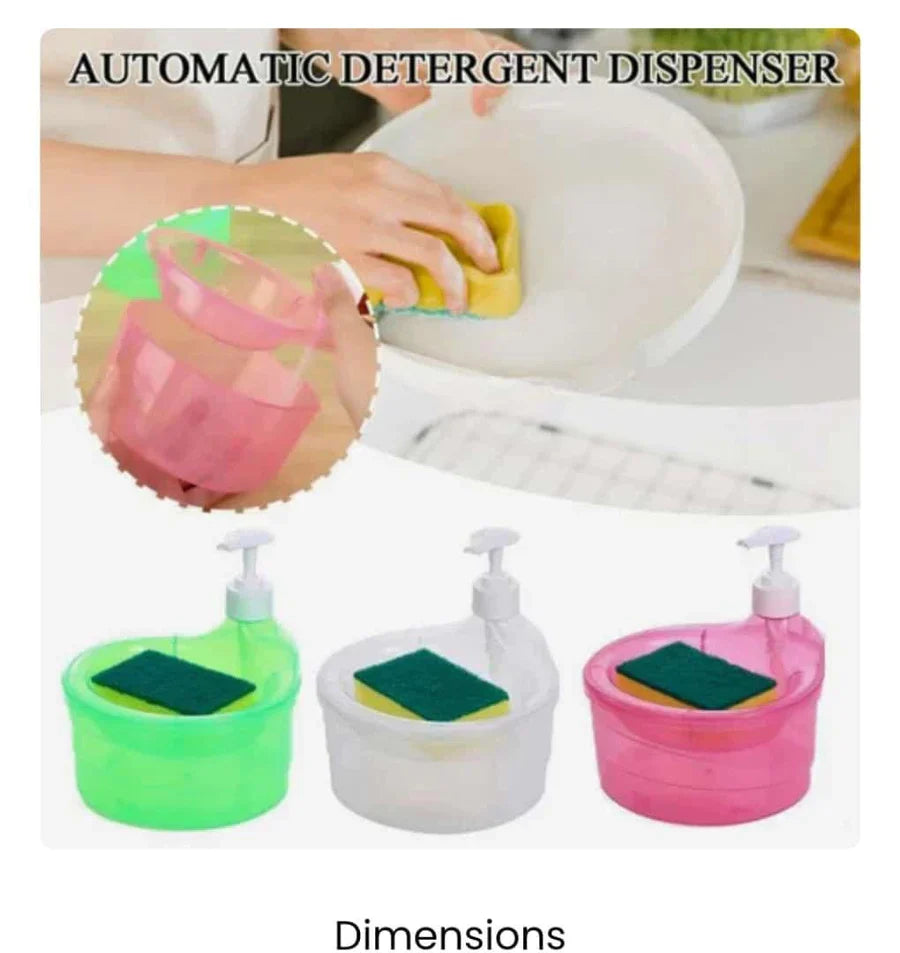 Double Layer Round Liquid soap Dispenser