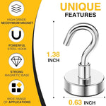 25Lbs Heavy Duty Magnetic Utility Hooks