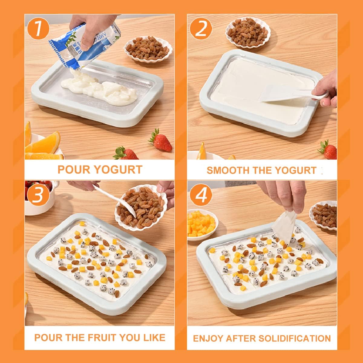 Frozen Ice Cream Maker Tray