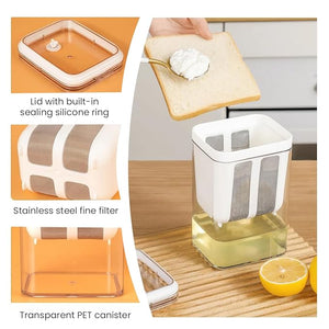 Multifunctional yoghurt Filter