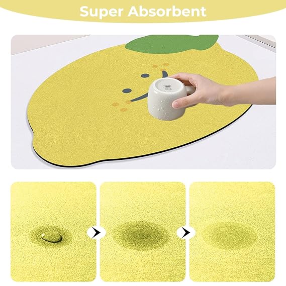 Dish Drying Mat for Kitchen Big size (60*40 cm )-C