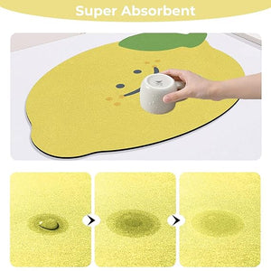 Dish Drying Mat for Kitchen Big size (60*40 cm )-C