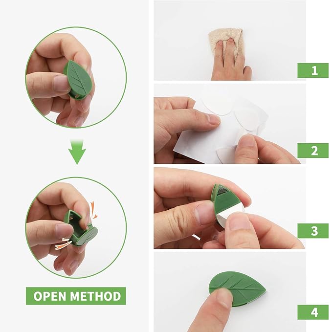 20Pcs Wall Fixture Clips for Plant Climbing