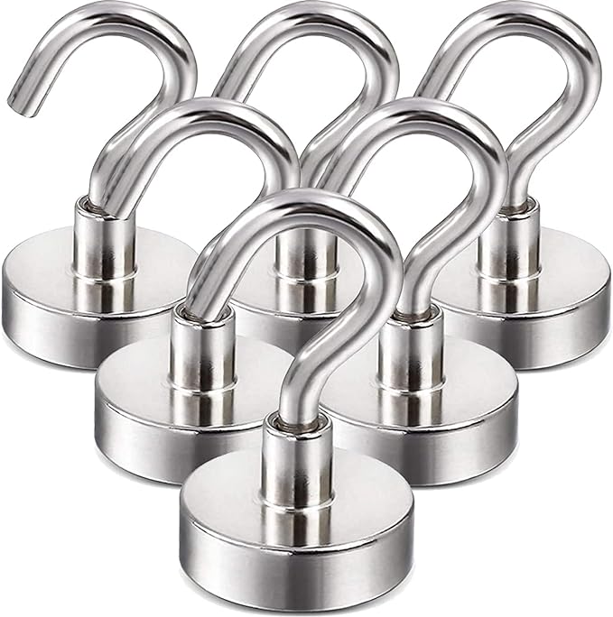 25Lbs Heavy Duty Magnetic Utility Hooks