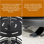 360° Rotatable Metal Storage Organizer