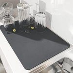 Dish Drying mat for Kitchen ( Big size) 40*60 cm