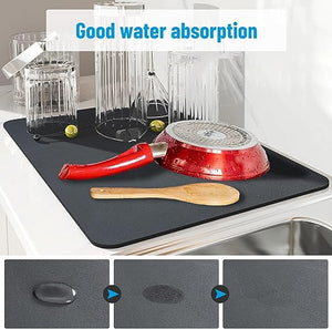 Dish Drying mat for Kitchen ( Big size) 40*60 cm