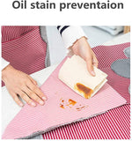Waterproof Kitchen aprons for women and men with big Pocket and creative hand wipping