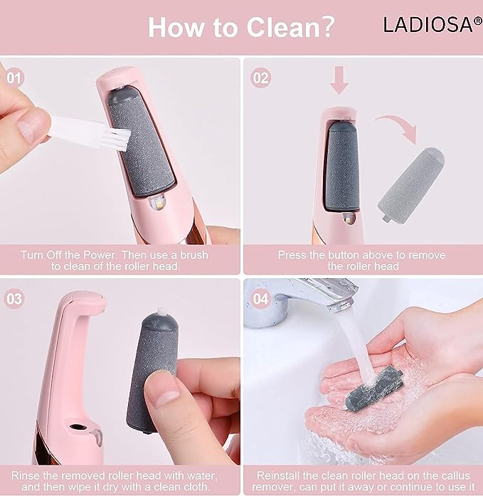 Callus Remover Rechargeable Pedicure Tool for Dead Skin