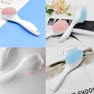 Face Cleansing Brush Soft Silicone Face Wash Brush