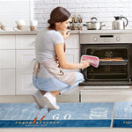 Home Premium Kitchen Mats for Floor(2 pcs combo)