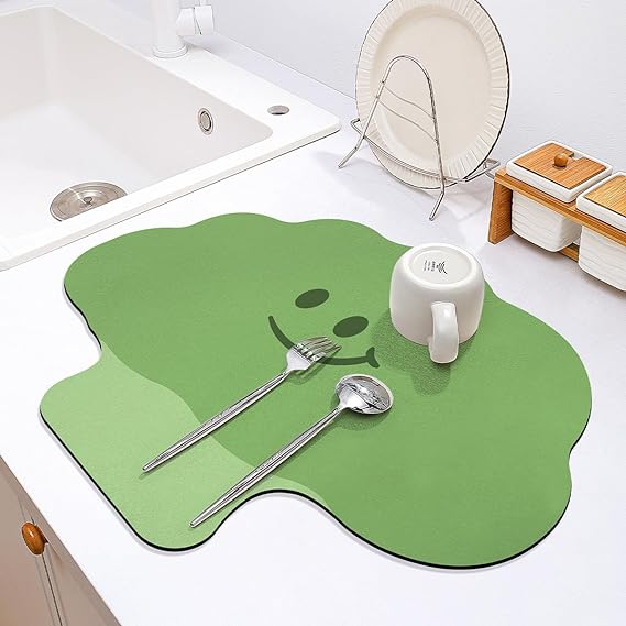 Dish Drying Mat for Kitchen Big size (60*40 cm )-C