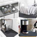 Dish Drying mat for Kitchen ( Big size) 40*60 cm
