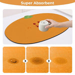 Dish Drying Mat for Kitchen Big size (60*40 cm )-C