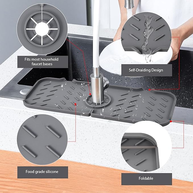 Kitchen Sink Splash Guard