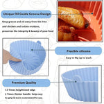 Silicone Air Fryer Basket  ( 2 Piece Big size)
