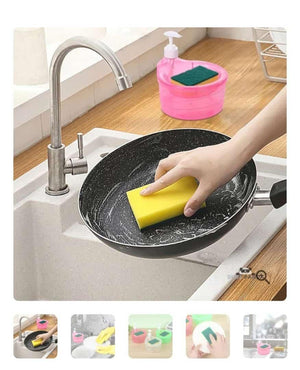 Double Layer Round Liquid soap Dispenser
